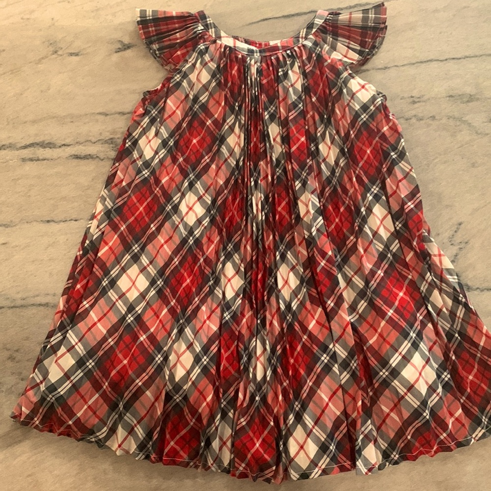 Gap flutter sleeve, pleated dress. Great for the holidays.